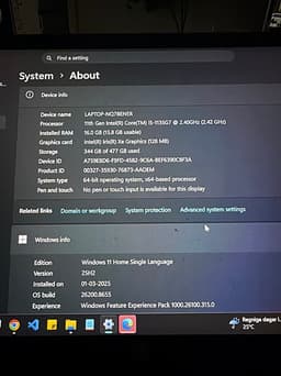 HP Pavilion 14 – i5 11th Gen, 16GB RAM, 512GB SSD