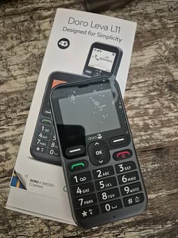 Ny Mobil telefon, Knapp telefon för Barn och Äldre. Doro E11