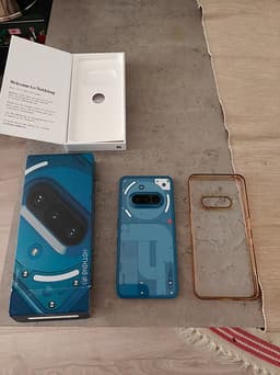 Blå Nothing Phone 3a 256gb