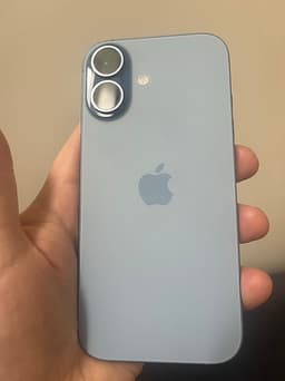 Apple iPhone 17 256 GB blå