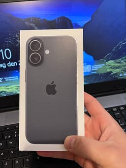 Apple iPhone 17 256 GB svart Ny