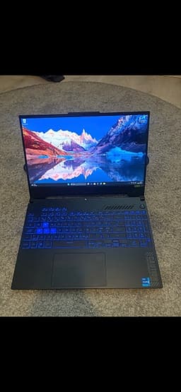 Asus TUF Gaming laptop 4060 i7 16GB RAM 144hz