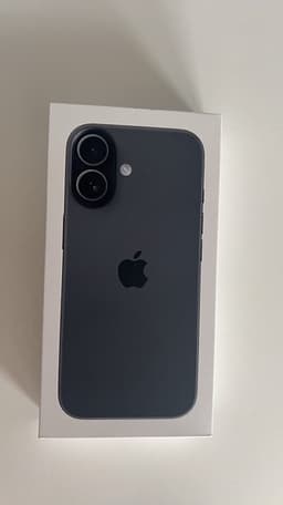 Apple iPhone 17 256 GB svart + oöppnad + ORIGINALKVITTO