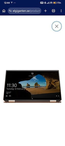 HP Spectre x360 13-aw2823no 2-i-1 bärbar dator