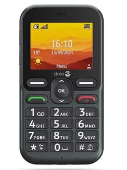 Doro leva L11 Graphite oöppnad