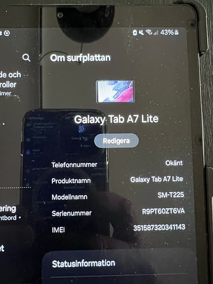Samsung Galaxy Tab A7 Lite 8.7
