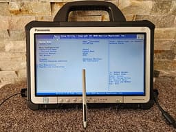 Panasonic Toughbook CF-D1 MK3 rugged tablet surfplatta/dator med pekpenna