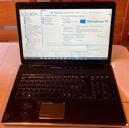 Windows 10, snabb i5 HP 17,1 tum.HDMI.BT.Webcam.DVD, Office+Laddare.