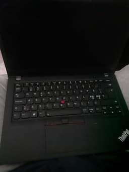 Lenovo ThinkPad T480s laptop 14 tum svart