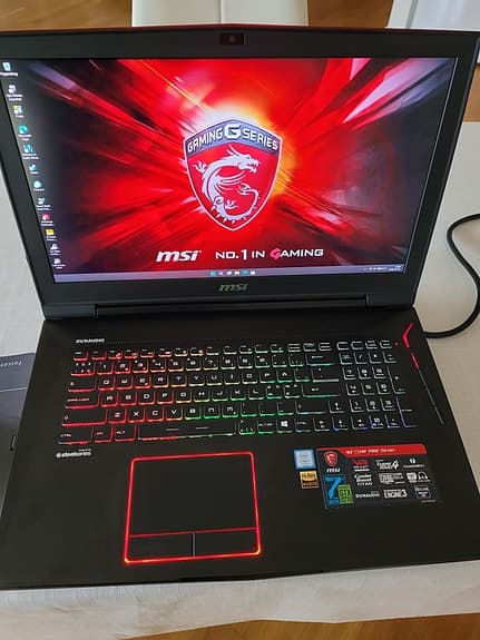 MSI GT72S Dominator Pro G 17"