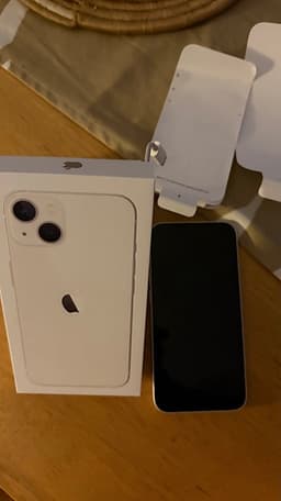 Apple iPhone 13 256 GB vit