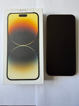 Apple iPhone 14 Pro Max 128 GB guld - nyskick