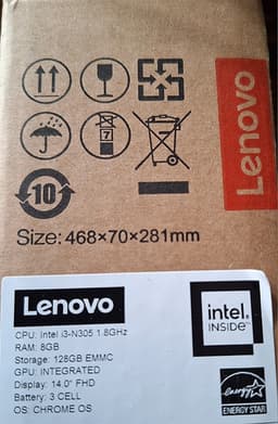 Lenovo Chromebook plus 14"