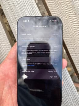Iphone 16 pro svart med 128g minne