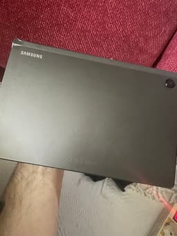 Sigma objektiv och Samsung Galaxy Tab A8 surfplatta 32 GB grå