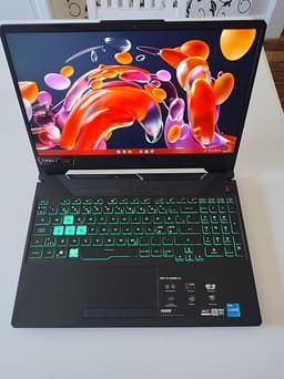 Asus TUF gaming F15, Gaming laptop