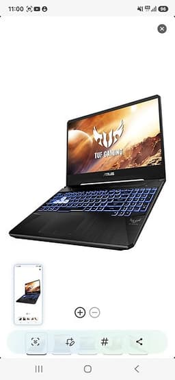 ASUS TUF Gaming – Ryzen 5 | GeForce GTX | 120 Hz | Gaminglaptop i fint skick