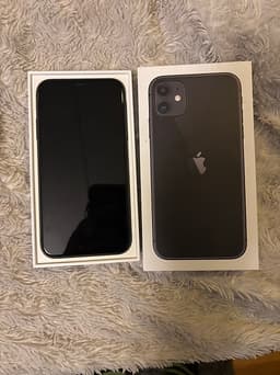 Apple iPhone 11 mobil 64 GB svart