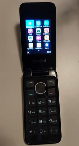 Vikbar mobiltelefon Alcatel 2051D