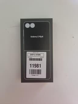 Samsung Galaxy Z Flip 8 mobil 256 GB svart