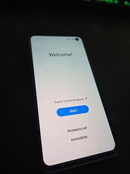Samsung Galaxy S10e mobil 128 GB vit