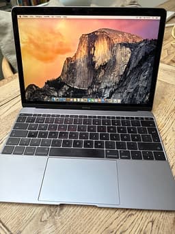 Apple MacBook 12" laptop grå 8GB