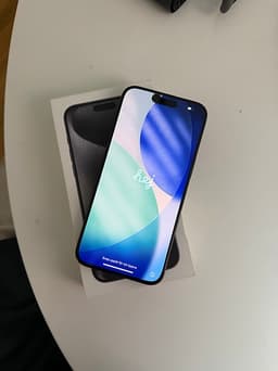 Apple iPhone 15 Pro Max 256 GB svart