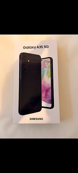 Samsung Galaxy A35 128 GB svart