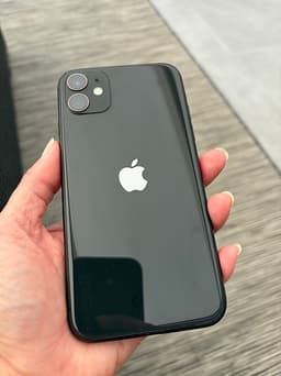 Apple iPhone 11 64 GB svart