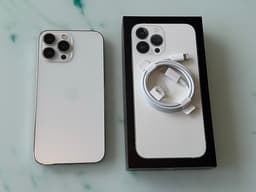 iPhone 13 Pro Max 256 GB – Silver – Olåst – Fint skick