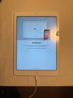 Apple iPad Air surfplatta 16 GB silver (A1475) med Cellular