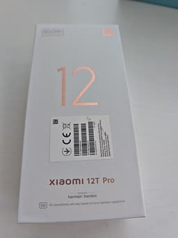 Xiaomi 12T Pro – 200 MP kamera, 256 GB minne.