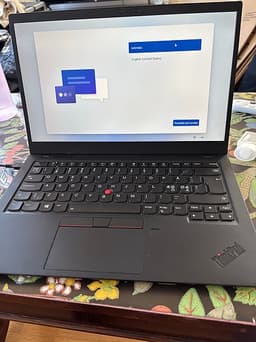 Lenovo ThinkPad laptop 14 tum svart