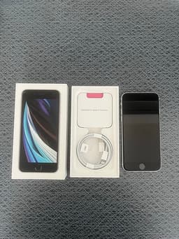 Apple iPhone SE 128 GB - vit