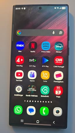 Samsung Galaxy S20-S22 mobiltelefon 128 GB