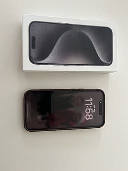 Apple iPhone 15 Pro mobil 128 GB svart