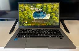 Acer laptop 14 tum silver