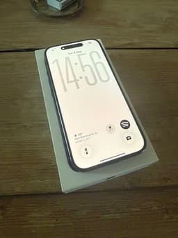 Apple iPhone 15 Pro 256 GB svart