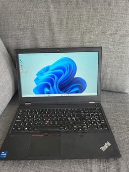 Lenovo ThinkPad P15 Gen 2 Workstation, 16 gb ddr4, 512 gb SSD, win 11