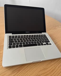Apple MacBook Pro 13" silver laptop