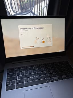 Lenovo Chromebook laptop grå