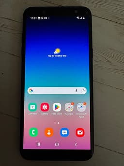 Samsung Galaxy A6 mobiltelefon 32 GB svart