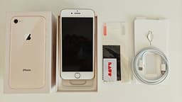 iPhone 8 64GB Rose Gold – Nyskick & Komplett i originalkartong