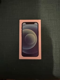 Apple iPhone 12 mini, hårddisk 64 GB svart