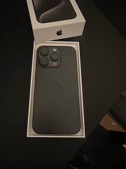 Iphone 15 Pro 128 GB svart
