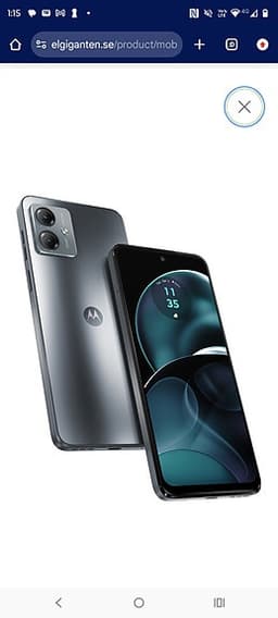 Motorola G14 Steel Grey i nyskick