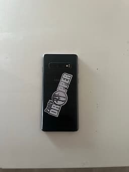 Samsung Galaxy S10 mobiltelefon svart