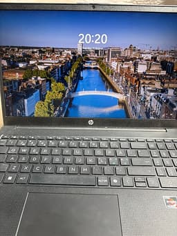 HP laptop 15 tum svart. 512gb ssd