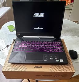Asus FX506L 15,6" gaming laptop svart