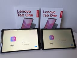 2 st Lenovo Tab One surfplattor